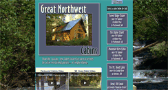 Desktop Screenshot of greatnorthwestcabins.com